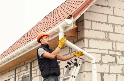 Pose et remplacement de gouttières à Saint-Maurice-lès-Couches